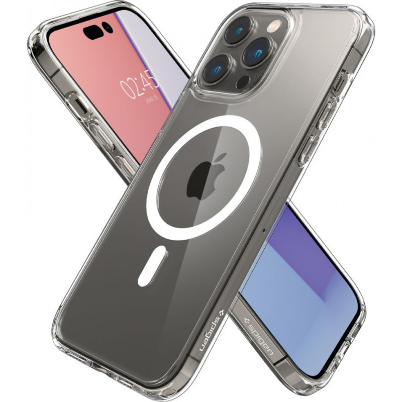 Spigen Ultra Hybrid Mag (ACS04969) MagSafe vāciņš Apple iPhone 14 Pro, balts