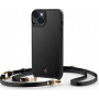 Spigen Cyrill Classic Charm Mag (ACS04948) MagSafe vāciņš ar siksniņu Apple iPhone 14 Plus / 15 Plus, melns