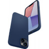 Spigen Silicone Fit Mag (ACS04921) MagSafe vāciņš Apple iPhone 14 Plus / 15 Plus, Navy Blue