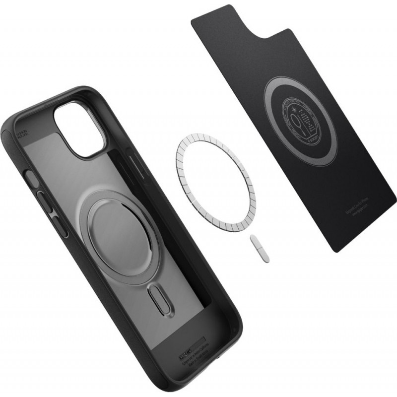 Spigen Mag Armor (ACS04918) vāciņš Apple iPhone 14 Plus / 15 Plus, matēti melns