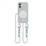 Tech-Protect MagNecklace 26328-0 MagSafe vāciņš Apple iPhone 16, pelēks