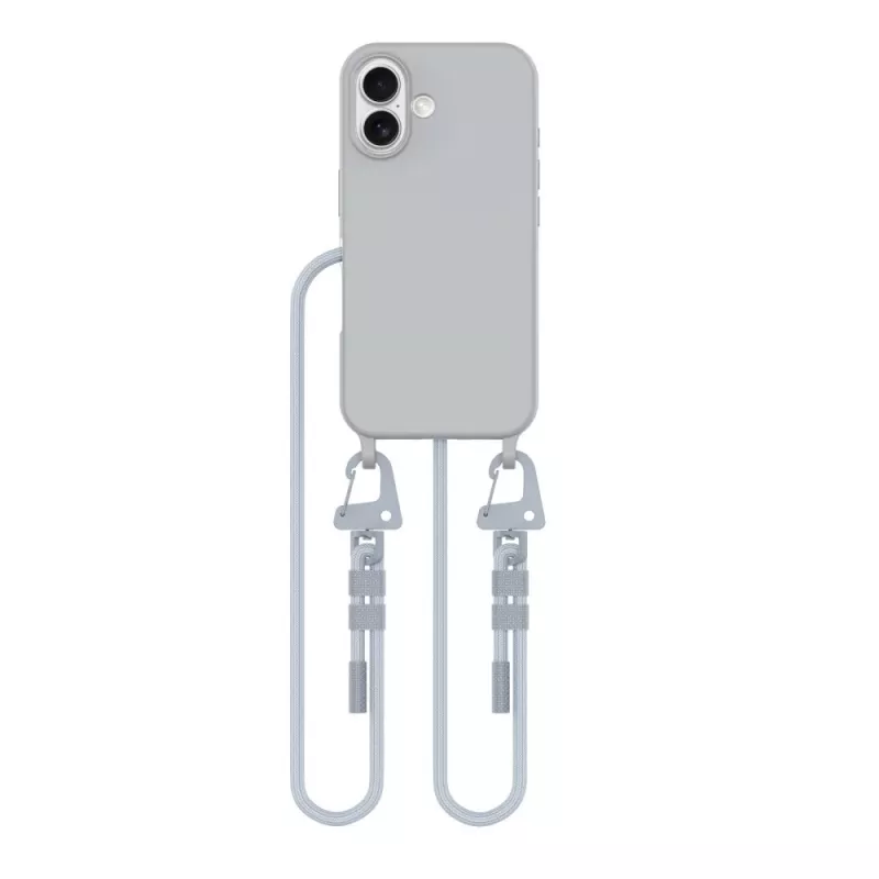 Tech-Protect MagNecklace 26328-0 MagSafe vāciņš Apple iPhone 16, pelēks