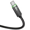 Tech-Protect UB20T Ultraboost USB-C / USB-C kabelis PD100W/5A, 180 cm, melns