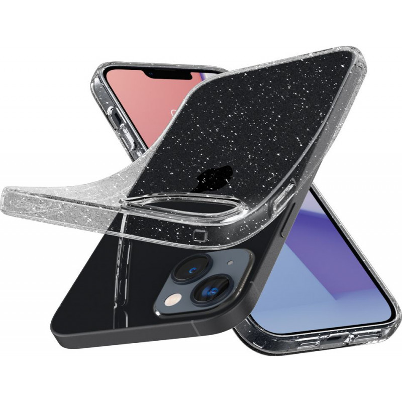 Spigen Liquid Crystal Apple iPhone 14 Plus / 15 Plus vāciņš, Glitter Crystal