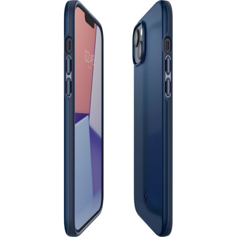 Spigen Thin Fit Apple iPhone 14 Plus / 15 Plus vāciņš, Navy Blue