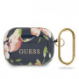 Guess GUE554BLU Floral N.3 maciņš Apple AirPods Pro, zils