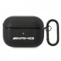 Mercedes-AMG AMAPSLWK Apple AirPods Pro vāciņš AMG Leather Big Logo, melns