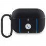 BMW BMAP222RVSK Color Lines maciņš Apple AirPods Pro 2 (2022/2023), melns