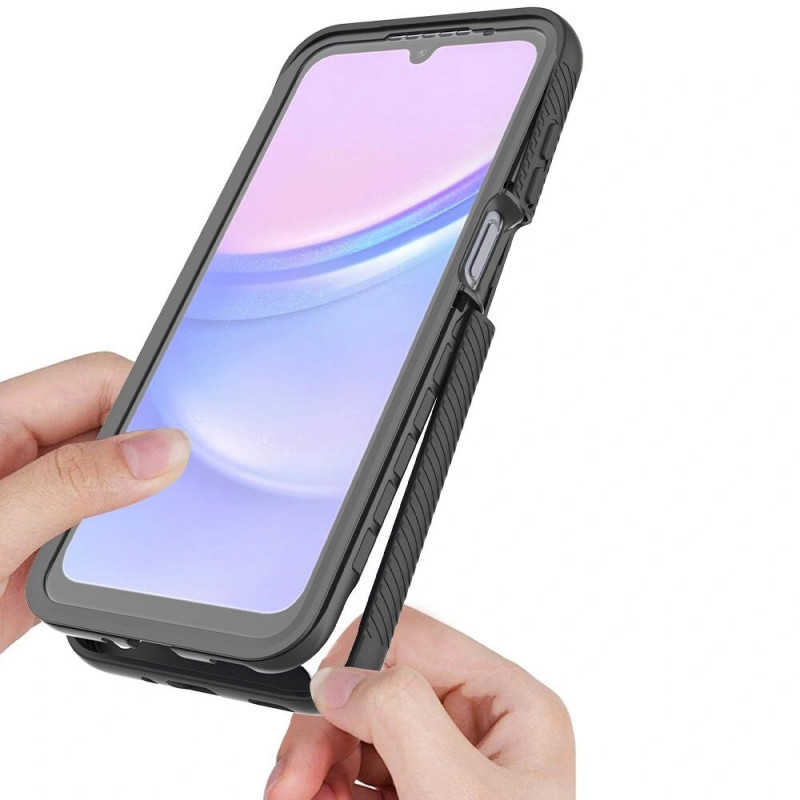 Tech-Protect Defense360 apvalks Samsung Galaxy A16 / A17 / A18 / A26 4G / 5G, melns