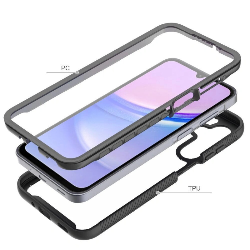 Tech-Protect Defense360 apvalks Samsung Galaxy A16 / A17 / A18 / A26 4G / 5G, melns