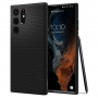 Spigen Liquid Air Samsung Galaxy S22 Ultra vāciņš, matēti melns