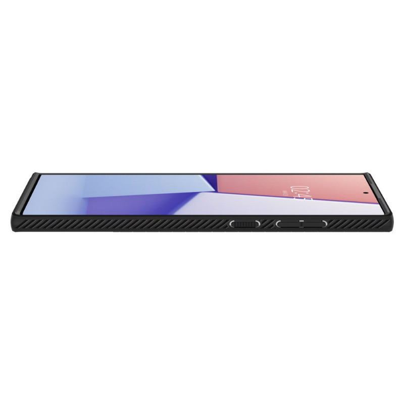 Spigen Liquid Air Samsung Galaxy S22 Ultra vāciņš, matēti melns
