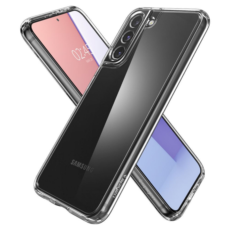 Spigen Ultra Hybrid Samsung Galaxy S22 vāciņš, Crystal Clear