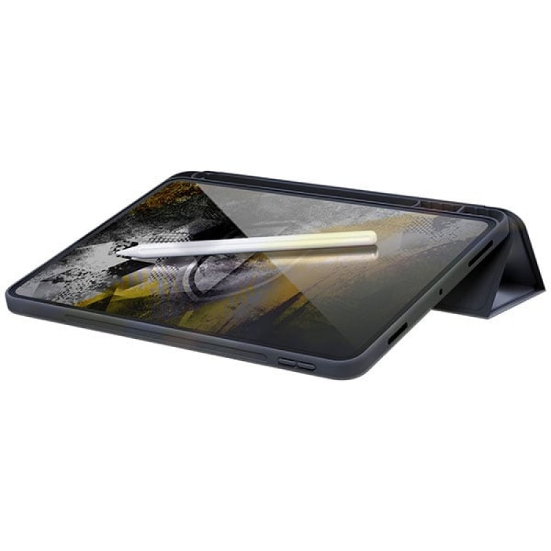 3MK Soft planšetdatora maciņš Samsung Galaxy Tab S9, melns