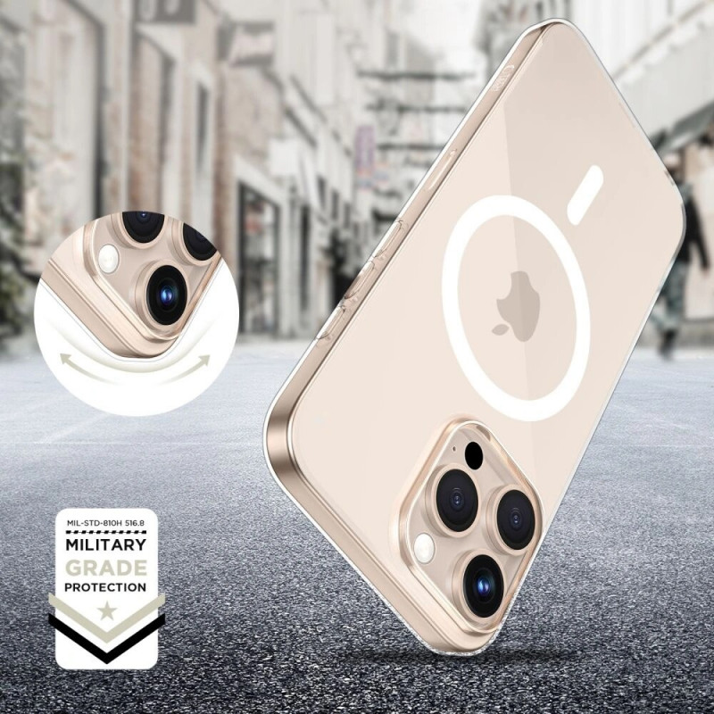 Tech-Protect Flexair MagSafe vāciņš Apple iPhone 16 Pro Max, caurspīdīgs