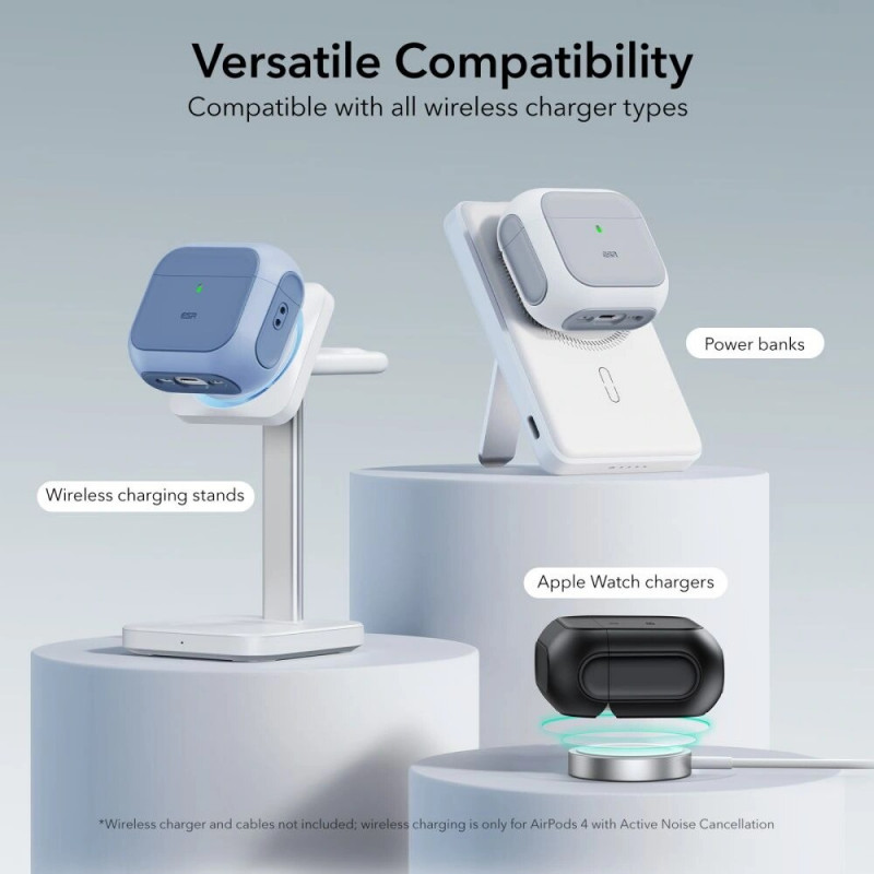 ESR Orbit HaloLock MagSafe vāciņš Apple AirPods 4, balts