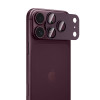 Tech-Protect Camfull Fit+ Apple iPhone 18 Pro kameras objektīva aizsargs, Burgundy
