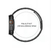 Tech-Protect Stainless THP6099 Apple Watch 8 / 9 / 10 / 11 / 12 / SE / Ultra 44/45/46/49 mm nerūsējošā tērauda aproce, melna