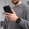 Tech-Protect Stainless THP6099 Apple Watch 8 / 9 / 10 / 11 / 12 / SE / Ultra 44/45/46/49 mm nerūsējošā tērauda aproce, melna