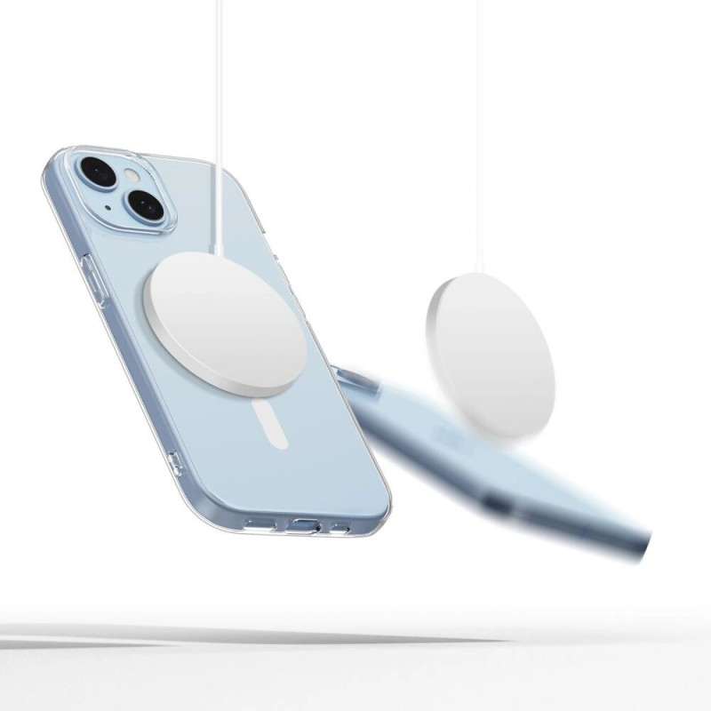 Tech-Protect FlexAir MagSafe THP3578 apvalks Apple iPhone 15, caurspīdīgs