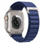 Tech-Protect Nylon Pro Apple Watch 8 / 9 / 10 / 11 / 12 / SE / Ultra 44/45/46/49 mm pulksteņa siksniņa, Navy Blue