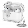 Tech-Protect Bounce Pro Apple AirPods Pro 3 uzlādes futrāļa pārvalks, caurspīdīgs