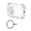 Tech-Protect Bounce Pro Apple AirPods Pro 3 uzlādes futrāļa pārvalks, caurspīdīgs