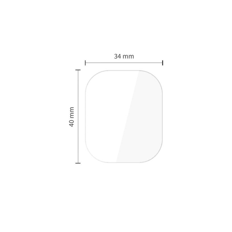 Tech-Protect Supreme Set+ Apple Watch 4 / 5 / 6 / SE 1 / 2 / 3 44 mm hidrogēla ekrāna aizsargplēve, caurspīdīga (2 gab.)