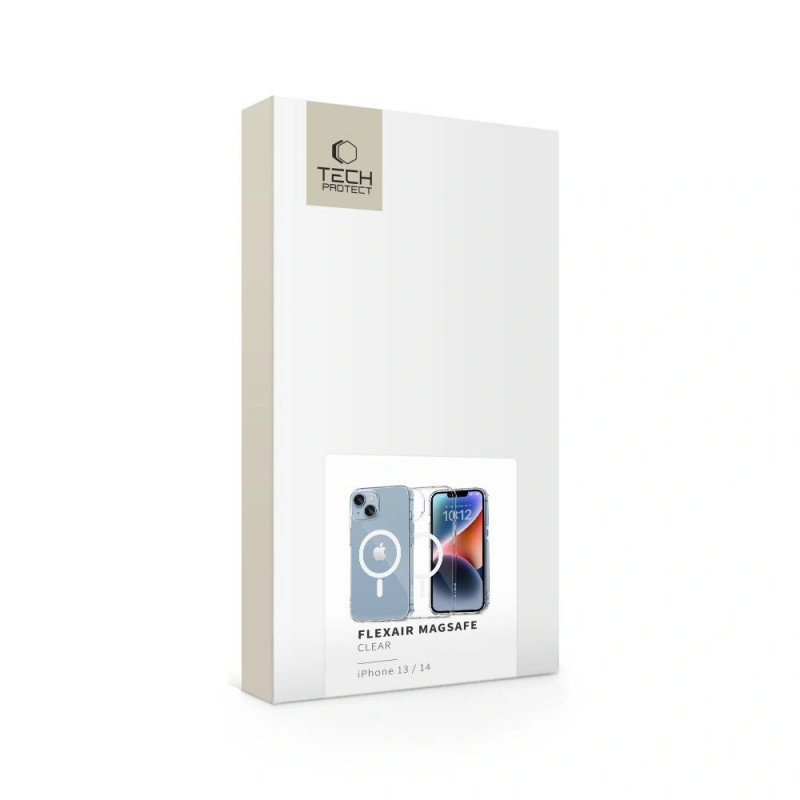Tech-Protect FlexAir MagSafe Apple iPhone 13 / 14 apvalks, caurspīdīgs