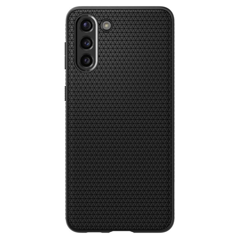 Spigen Liquid Air vāciņš Samsung Galaxy S21, matēti melns