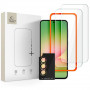 Tech-Protect Easy Set+ Samsung Galaxy A37 5G caurspīdīga rūdītā stikla ekrāna un objektīva aizsargu komplekts (2+1 gab.)