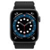 Spigen Fit Lite siksniņa Apple Watch 4/5/6/7/SE/8/9/Ultra 44/45/49 mm, melna