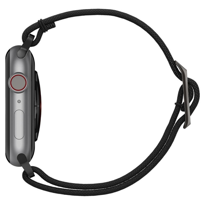 Spigen Fit Lite siksniņa Apple Watch 4/5/6/7/SE/8/9/Ultra 44/45/49 mm, melna