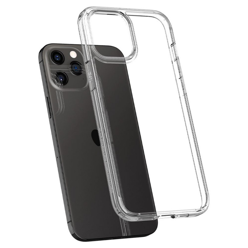 Spigen Ultra Hybrid vāciņš Apple iPhone 12 / 12 Pro, Crystal Clear
