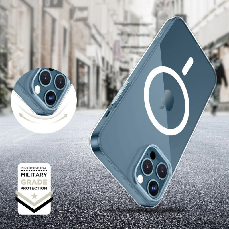 Tech-Protect FlexAir MagSafe vāciņš Apple iPhone 12 / 12 Pro, caurspīdīgs