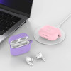 Tech-Protect silikona maciņš ar āķi Apple AirPods Pro 1 / 2, Cafe Latte