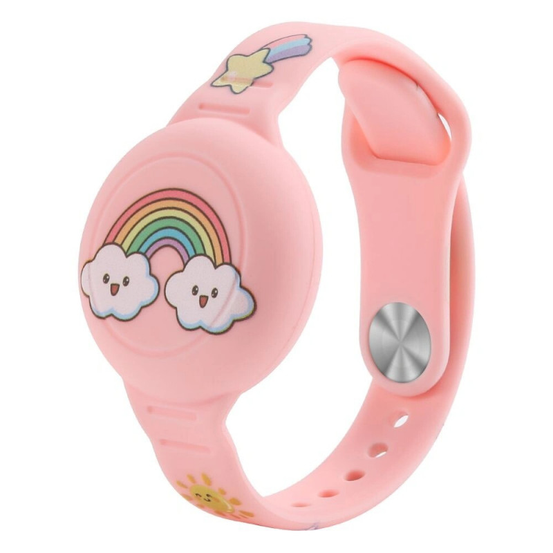 Tech-Protect Smooth Band bērnu aproce Apple AirTag 1 / 2, daudzkrāsaina (2 gab.)