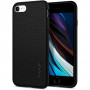 Spigen Liquid Air apvalks Apple iPhone SE 2022 / SE 2020 / 8 / 7, melns
