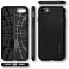 Spigen Liquid Air apvalks Apple iPhone SE 2022 / SE 2020 / 8 / 7, melns