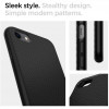 Spigen Liquid Air apvalks Apple iPhone SE 2022 / SE 2020 / 8 / 7, melns