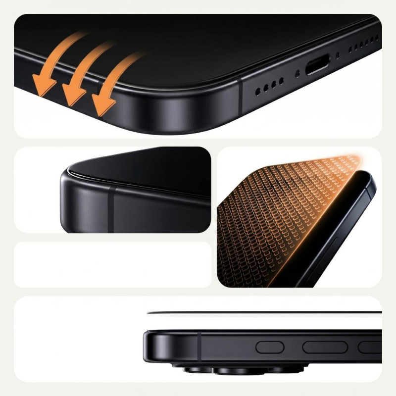 Tech-Protect Quick Set AR+ pretatstarojošs stikls Samsung Galaxy S26, melns