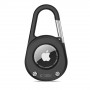 Tech-Protect Slidelock Carabiner atslēgu piekariņa maciņš Apple AirTag 1/2, melns