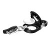Tech-Protect Slidelock Carabiner atslēgu piekariņa maciņš Apple AirTag 1/2, melns