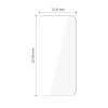 Tech-Protect Easy Set+ rūdītais stikls Samsung Galaxy A57 5G, caurspīdīgs (2+1 gab.)
