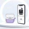 Tech-Protect silikona maciņš ar āķi Samsung Galaxy Buds 3 / 3 FE / 3 Pro, lavandas krāsā