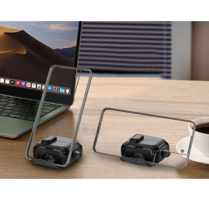Tech-Protect Carbonox MagSafe maciņš THP4736 Samsung Galaxy Buds 3 / 3 FE / 3 Pro, melns