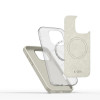 Tech-Protect Silicone Pure MagSafe vāciņš Apple iPhone 16 Pro, Cosmic Latte