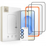 Tech-Protect Easy Set+ rūdītais stikls Samsung Galaxy S26, melns (3 gab.)