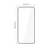 Tech-Protect Easy Set+ rūdītais stikls Samsung Galaxy S26, melns (3 gab.)