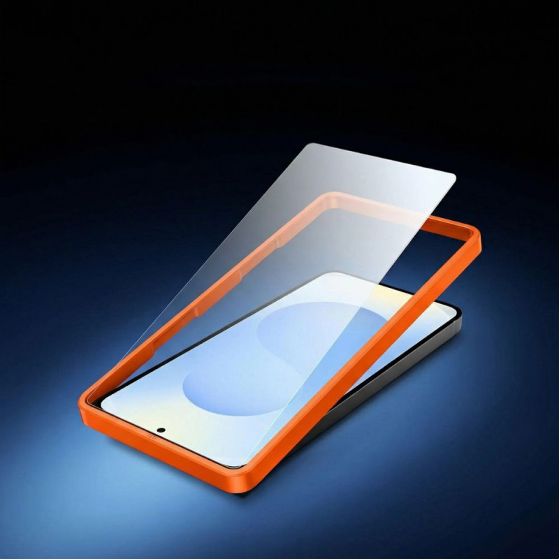 Tech-Protect Easy Set+ rūdītais stikls Samsung Galaxy S26, melns (3 gab.)